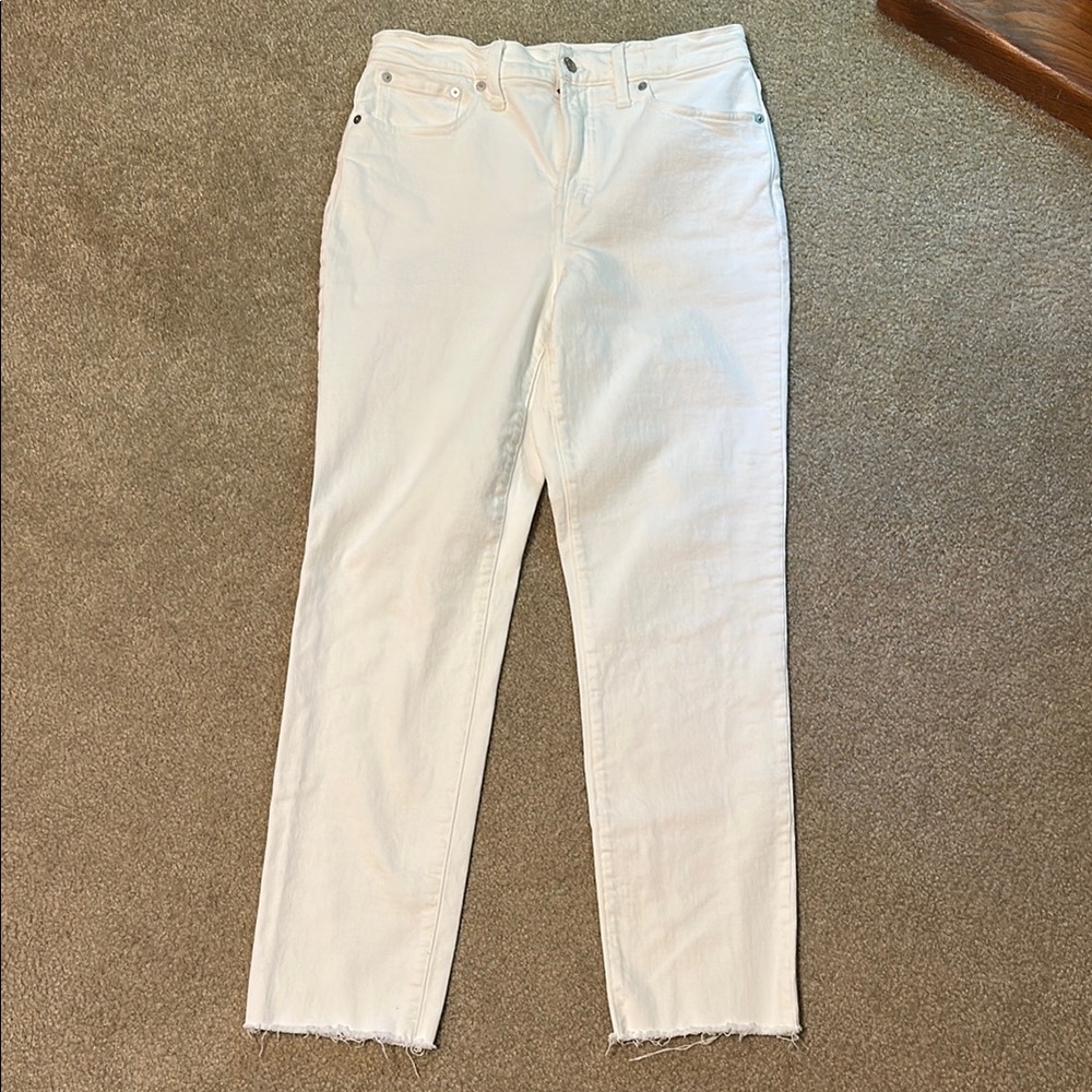 Madewell Women's White Jeans - size 28